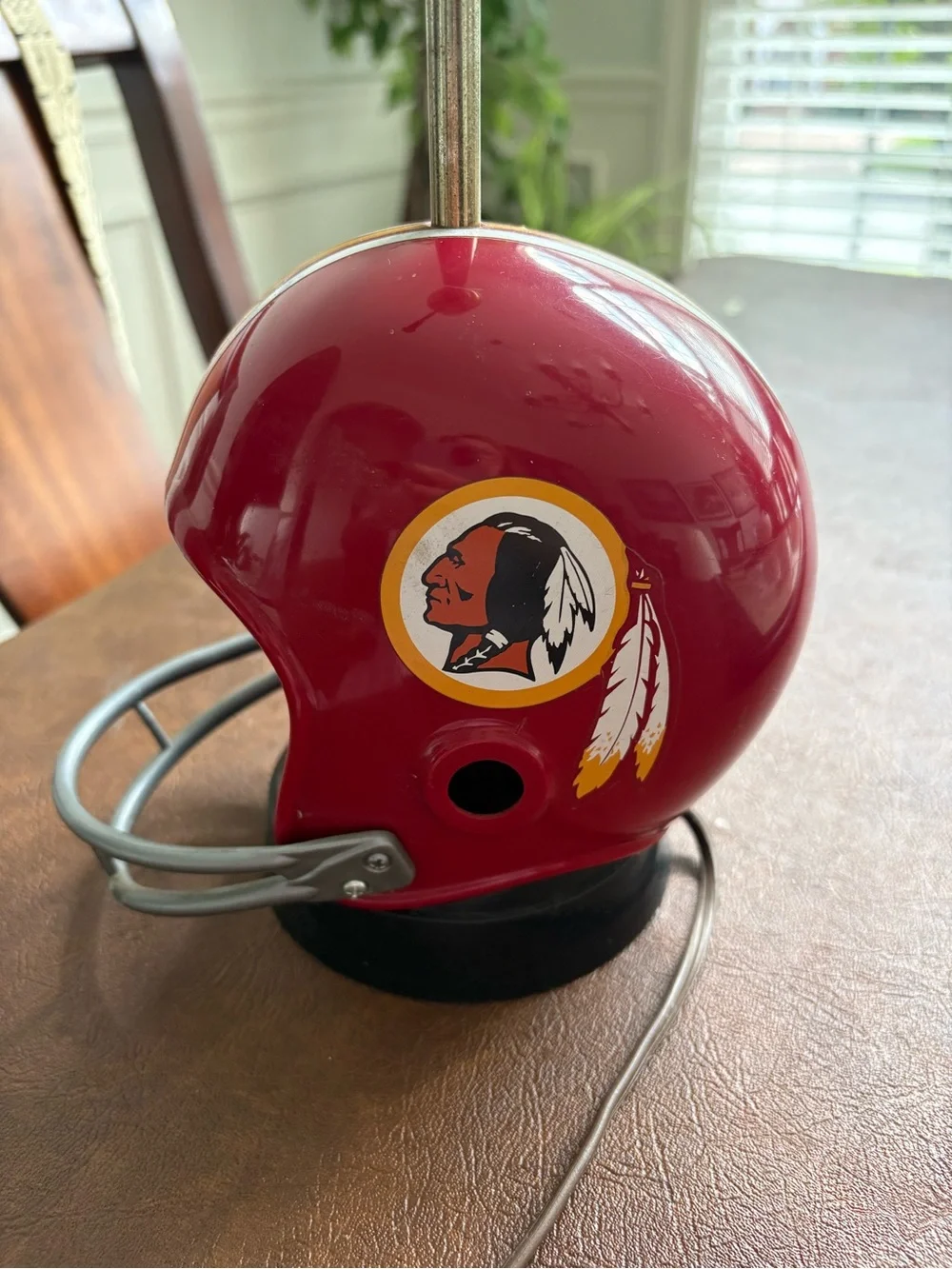 1973 Washington Redskins Helmet Lamp Pro Sports Marketing Inc Works 17